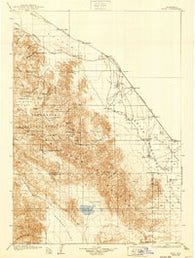 Indio California Historical topographic map, 1:125000 scale, 30 X 30 Minute, Year 1904