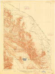 Indio California Historical topographic map, 1:125000 scale, 30 X 30 Minute, Year 1904
