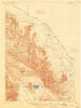 Indio California Historical topographic map, 1:125000 scale, 30 X 30 Minute, Year 1904