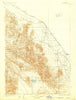 Indio California Historical topographic map, 1:125000 scale, 30 X 30 Minute, Year 1904