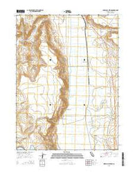 Infernal Caverns California Current topographic map, 1:24000 scale, 7.5 X 7.5 Minute, Year 2015