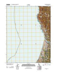 Inglenook California Historical topographic map, 1:24000 scale, 7.5 X 7.5 Minute, Year 2012