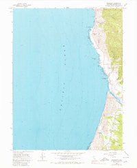 Inglenook California Historical topographic map, 1:24000 scale, 7.5 X 7.5 Minute, Year 1966