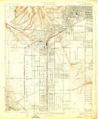 Inglewood California Historical topographic map, 1:24000 scale, 7.5 X 7.5 Minute, Year 1924