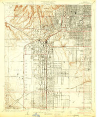 Inglewood California Historical topographic map, 1:24000 scale, 7.5 X 7.5 Minute, Year 1930