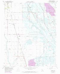Ingomar California Historical topographic map, 1:24000 scale, 7.5 X 7.5 Minute, Year 1960