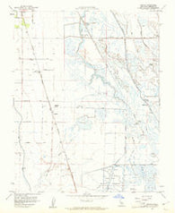 Ingomar California Historical topographic map, 1:24000 scale, 7.5 X 7.5 Minute, Year 1960