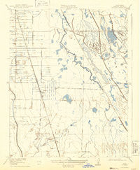Ingomar California Historical topographic map, 1:31680 scale, 7.5 X 7.5 Minute, Year 1919