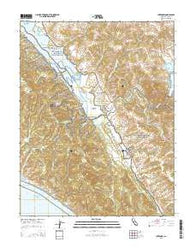 Inverness California Current topographic map, 1:24000 scale, 7.5 X 7.5 Minute, Year 2015