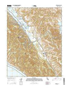 Inverness California Current topographic map, 1:24000 scale, 7.5 X 7.5 Minute, Year 2015