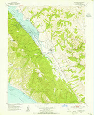 Inverness California Historical topographic map, 1:24000 scale, 7.5 X 7.5 Minute, Year 1954