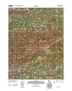 Inwood California Historical topographic map, 1:24000 scale, 7.5 X 7.5 Minute, Year 2012