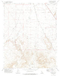 Inyokern SE California Historical topographic map, 1:24000 scale, 7.5 X 7.5 Minute, Year 1972