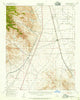 Inyokern California Historical topographic map, 1:62500 scale, 15 X 15 Minute, Year 1943