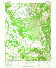 Ione California Historical topographic map, 1:24000 scale, 7.5 X 7.5 Minute, Year 1962