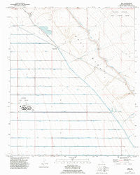 Iris California Historical topographic map, 1:24000 scale, 7.5 X 7.5 Minute, Year 1992