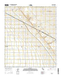 Iris California Current topographic map, 1:24000 scale, 7.5 X 7.5 Minute, Year 2015