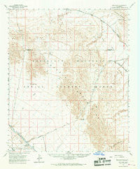 Iris Pass California Historical topographic map, 1:62500 scale, 15 X 15 Minute, Year 1963