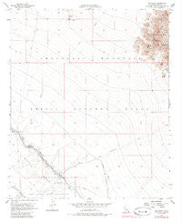 Iris Wash California Historical topographic map, 1:24000 scale, 7.5 X 7.5 Minute, Year 1956