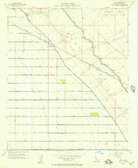 Iris California Historical topographic map, 1:24000 scale, 7.5 X 7.5 Minute, Year 1956