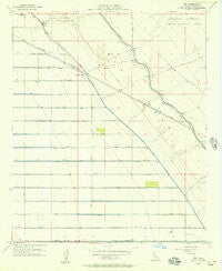 Iris California Historical topographic map, 1:24000 scale, 7.5 X 7.5 Minute, Year 1956