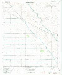 Iris California Historical topographic map, 1:24000 scale, 7.5 X 7.5 Minute, Year 1956