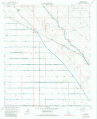 Iris California Historical topographic map, 1:24000 scale, 7.5 X 7.5 Minute, Year 1956