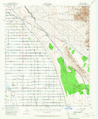 Iris California Historical topographic map, 1:62500 scale, 15 X 15 Minute, Year 1940