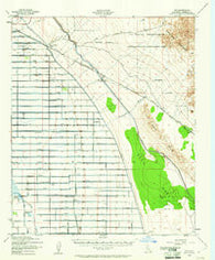 Iris California Historical topographic map, 1:62500 scale, 15 X 15 Minute, Year 1940