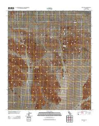 Iris Pass California Historical topographic map, 1:24000 scale, 7.5 X 7.5 Minute, Year 2012