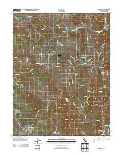 Irish Hill California Historical topographic map, 1:24000 scale, 7.5 X 7.5 Minute, Year 2012