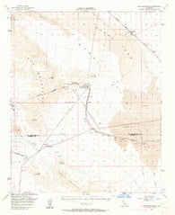 Iron Mountains California Historical topographic map, 1:62500 scale, 15 X 15 Minute, Year 1956