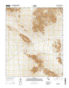 Iron Ridge California Current topographic map, 1:24000 scale, 7.5 X 7.5 Minute, Year 2015