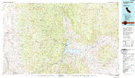 Isabella Lake California Historical topographic map, 1:100000 scale, 30 X 60 Minute, Year 1978