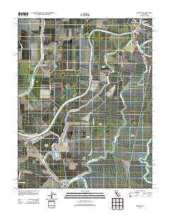 Isleton California Historical topographic map, 1:24000 scale, 7.5 X 7.5 Minute, Year 2012