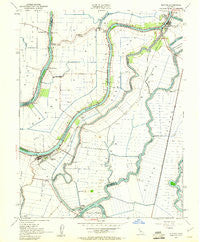 Isleton California Historical topographic map, 1:24000 scale, 7.5 X 7.5 Minute, Year 1952