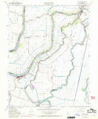 Isleton California Historical topographic map, 1:24000 scale, 7.5 X 7.5 Minute, Year 1952