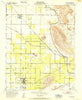 Ivanhoe California Historical topographic map, 1:24000 scale, 7.5 X 7.5 Minute, Year 1950