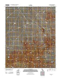 Ivanpah California Historical topographic map, 1:24000 scale, 7.5 X 7.5 Minute, Year 2012