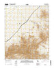 Ivanpah California Current topographic map, 1:24000 scale, 7.5 X 7.5 Minute, Year 2015