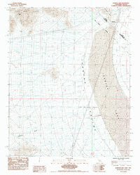 Ivanpah Lake California Historical topographic map, 1:24000 scale, 7.5 X 7.5 Minute, Year 1985