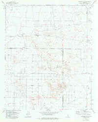 Jackrabbit Hill California Historical topographic map, 1:24000 scale, 7.5 X 7.5 Minute, Year 1973