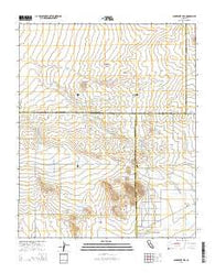 Jackrabbit Hill California Current topographic map, 1:24000 scale, 7.5 X 7.5 Minute, Year 2015