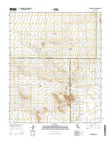 Jackrabbit Hill California Current topographic map, 1:24000 scale, 7.5 X 7.5 Minute, Year 2015