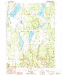 Jacks Butte California Historical topographic map, 1:24000 scale, 7.5 X 7.5 Minute, Year 1990
