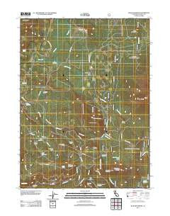 Jacks Backbone California Historical topographic map, 1:24000 scale, 7.5 X 7.5 Minute, Year 2012