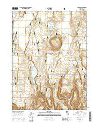 Jacks Butte California Current topographic map, 1:24000 scale, 7.5 X 7.5 Minute, Year 2015