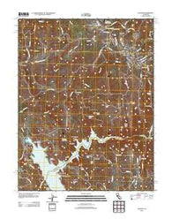 Jackson California Historical topographic map, 1:24000 scale, 7.5 X 7.5 Minute, Year 2012