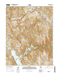 Jackson California Current topographic map, 1:24000 scale, 7.5 X 7.5 Minute, Year 2015