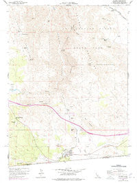 Jacumba California Historical topographic map, 1:24000 scale, 7.5 X 7.5 Minute, Year 1959